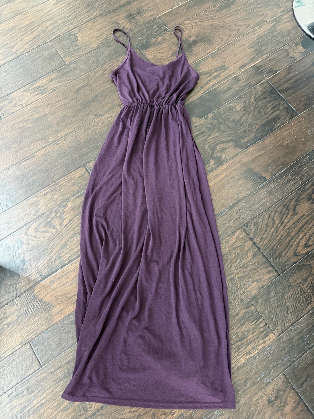 H&M divided basics purple maxi dress